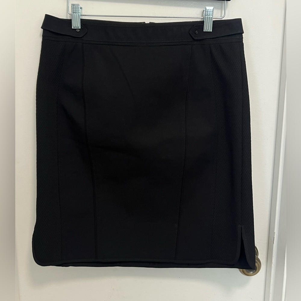 White House black Market Women Black Mini Skirt